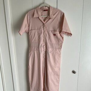 Dickies Jumpsuit — Size Large, Pink